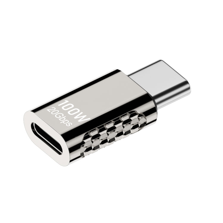 100W 타입-C 수컷 to 타입-C 암컷 20Gbps 아연 합금 어댑터, 타입-C 수컷 to 타입-C 암컷 측면 굽힘, 타입-C 수컷 to 타입-C 암컷 수직 각도, 타입-C 수컷 to 타입-C 암컷 중간 굽힘, 타입-C 수컷 to 타입-C 암컷 직선