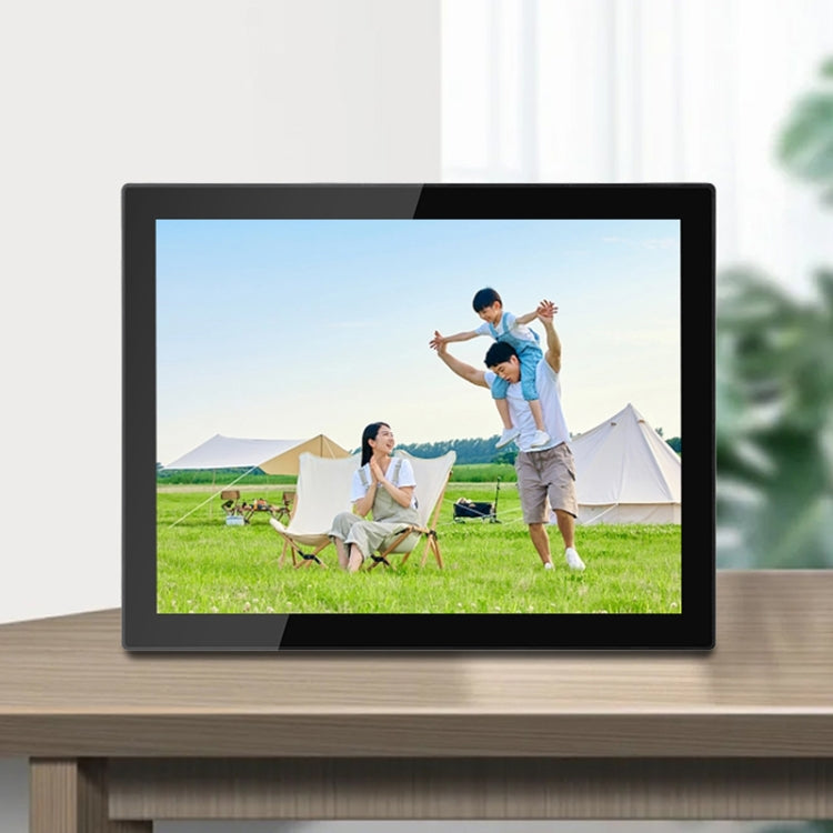 15인치 IPS 디스플레이 WiFi 클라우드 사진 액자, RK3126C 쿼드 코어 최대 1.5GHz, Android 6.0, 1GB+16GB, 호주 플러그, 미국 플러그, 유럽 플러그, 영국 플러그