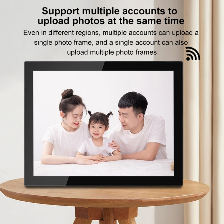15인치 IPS 디스플레이 WiFi 클라우드 사진 액자, RK3126C 쿼드 코어 최대 1.5GHz, Android 6.0, 1GB+16GB, 호주 플러그, 미국 플러그, 유럽 플러그, 영국 플러그
