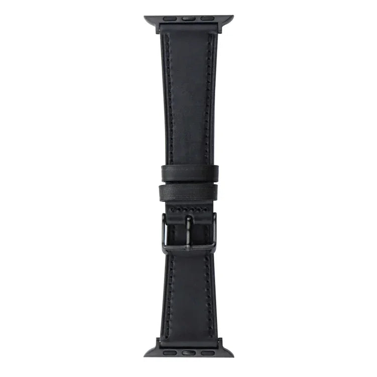 크레이지 호스 천연 가죽 시계줄, 애플 워치 시리즈 8&7 41mm / SE 2&6&SE&5&4 40mm용, 애플 워치 울트라 49mm / 시리즈 8&7 45mm / SE 2&6&SE&5&4 44mm용