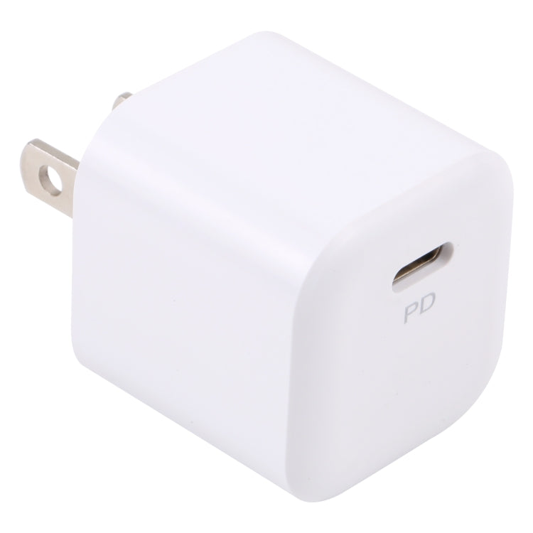 20W PD USB-C/타입-C 인터페이스 고속 충전기, 사양: 미국 플러그, 미국 플러그