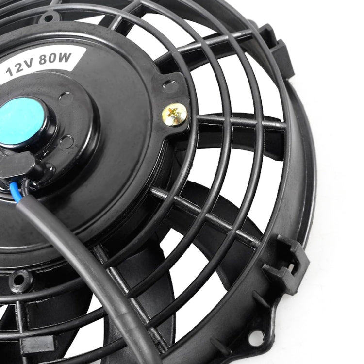 12V 80W Car Powerful Transmission Oil Cooling Fan with Mounting Accessorie, 7 inch, 9 inch, 12 inch