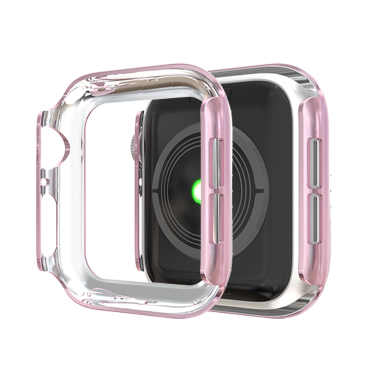 더블 로우 다이아몬드 PC 보호 케이스, Apple Watch 시리즈 6 / 5 / 4 / SE 2025 / 2023 / 2022 40mm용, Apple Watch 시리즈 3 & 2 & 1 42mm용