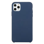 For iPhone 11 Solid Color Solid Silicone  Shockproof Case (Hibiscus Pink), For iPhone 11 Pro Max