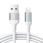 JOYROOM S-UL012A10 익스트라오디너리 시리즈 2.4A USB-A to 8핀 고속 충전 데이터 케이블, 20W 8핀, 1.2m