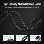 JOYROOM S-UL012A10 익스트라오디너리 시리즈 2.4A USB-A to 8핀 고속 충전 데이터 케이블, 20W 8핀, 1.2m