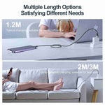 JOYROOM S-UL012A10 익스트라오디너리 시리즈 2.4A USB-A to 8핀 고속 충전 데이터 케이블, 20W 8핀, 1.2m