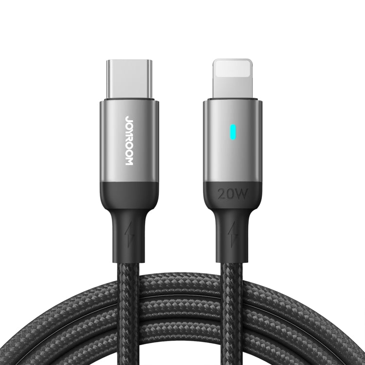 JOYROOM S-CL020A10 이그조트러너리 시리즈 30W USB-C / Type-C to 8핀 고속 충전 데이터 케이블, 8핀, 1.2m