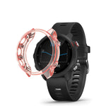TPU Translucent Watch Case, For Garmin Forerunner 245