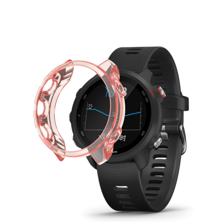TPU Translucent Watch Case, For Garmin Forerunner 245