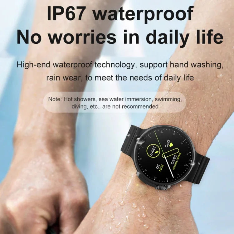K9 Ultra Pro 1.39인치 실리콘 밴드 IP67 방수 스마트워치 블루투스 통화 / NFC 지원