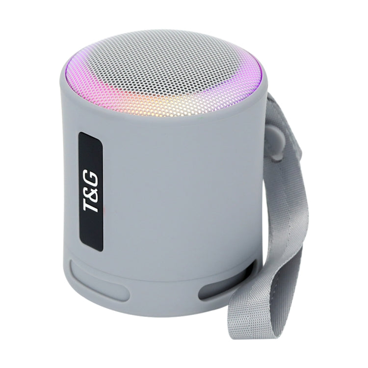 T&G TG373 야외용 휴대용 LED 라이트 RGB 멀티컬러 무선 블루투스 스피커 서브우퍼