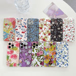 Water Sticker Flower Pattern PC Phone Case, For iPhone 11 Pro Max, For iPhone 11 Pro, For iPhone 11