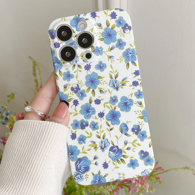 Water Sticker Flower Pattern PC Phone Case, For iPhone 11 Pro Max, For iPhone 11 Pro, For iPhone 11