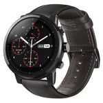 오일 왁스 천연 가죽 시계 밴드, 아마즈핏 GTR 47mm / 페이스 / 스트라토스용, 아마즈핏 2 스트라토스용, 틱워치 프로 / E2 / S2용, 페블 1세대용, 페블 타임용