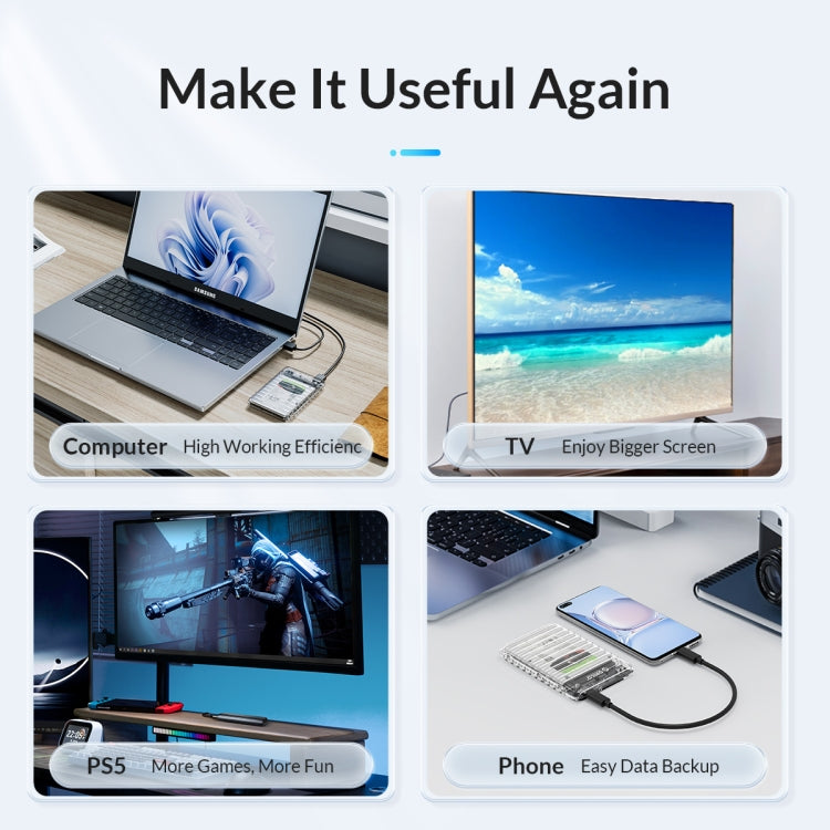 ORICO 2139C3-V1 2.5인치 USB3.0 하드 디스크 외장 케이스