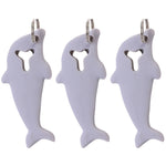 3pcs 2 in 1 Phone Tablet Card Removal Needle Dolphin Shape Card Opening Needle Cover