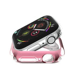 도금 TPU 원형 구멍 홀로우 보호 케이스, Apple Watch 시리즈 6 / 5 / 4 / SE 2025 / 2023 / 2022 40mm용, Apple Watch 시리즈 3 & 2 & 1 42mm용