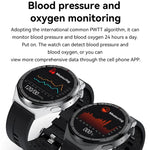 PG3 Pro 1.41인치 TFT 화면 스마트워치, 심박수 / 혈압 모니터링 지원