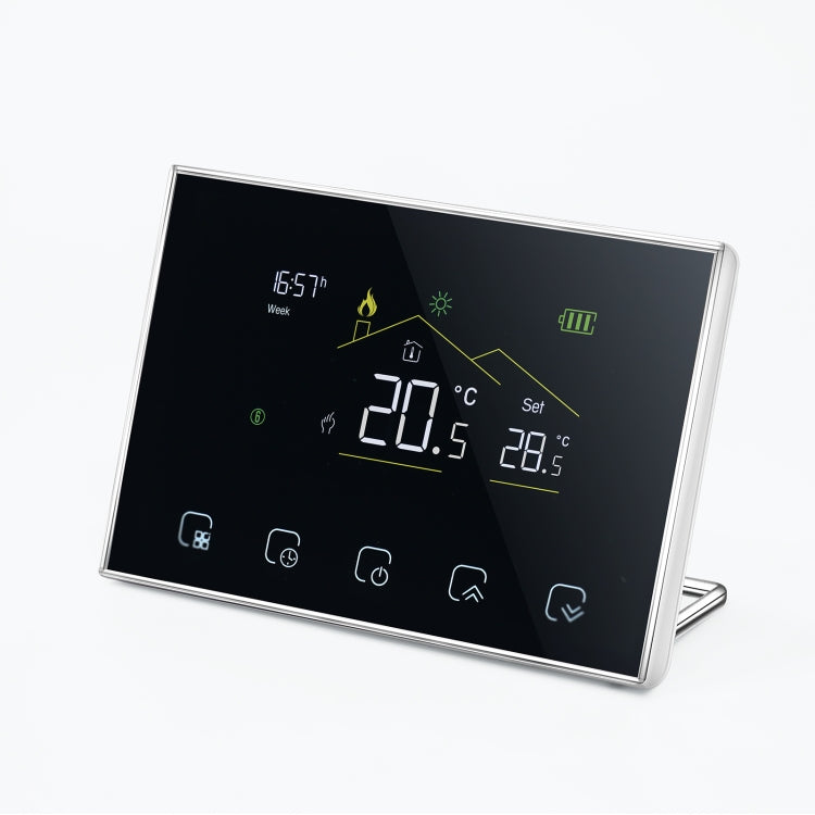 BHT-8000RF-VA- GBCW 무선 스마트 LED 스크린 온도조절기 WiFi 포함, 사양: 전기 / 보일러 난방, 전기 난방, 전기 보일러 난방, 보일러 난방, 온수 난방, 수력 전기 난방, 온수 보일러 난방