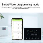 BHT-8000RF-VA- GBCW 무선 스마트 LED 스크린 온도조절기 WiFi 포함, 사양: 전기 / 보일러 난방, 전기 난방, 전기 보일러 난방, 보일러 난방, 온수 난방, 수력 전기 난방, 온수 보일러 난방