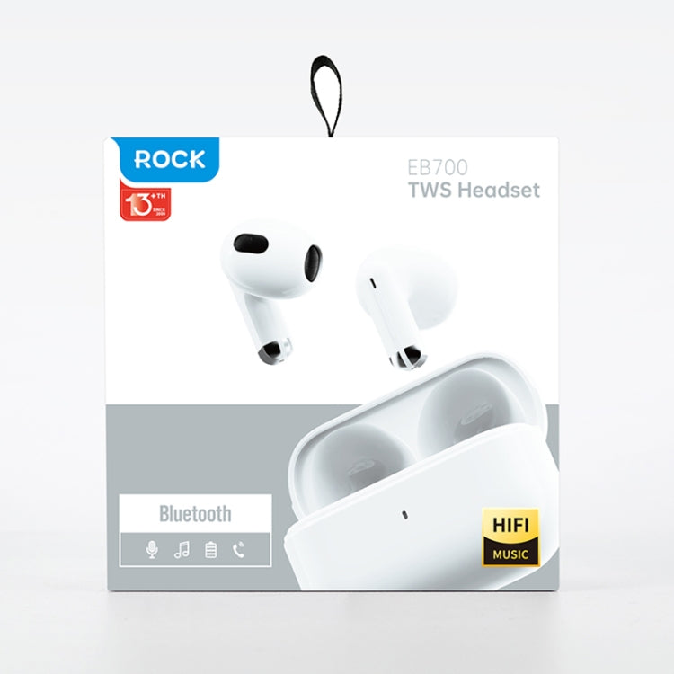 ROCK EB700 TWS 블루투스 5.3 하이파이 음악 이어폰, EB700
