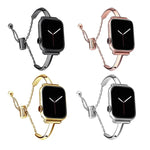 스테인리스 스틸 브레이슬릿 시계 밴드, Apple Watch Ultra 49mm / 시리즈 8&7 45mm / SE 2&6&SE&5&4 44mm / 3&2&1 42mm용, Apple Watch 시리즈 8&7 41mm / SE 2&6&SE&5&4 40mm / 3&2&1 38mm용