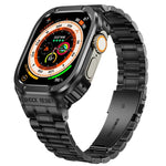 금속 일체형 시계 보호 케이스, Apple Watch 시리즈 SE 2025&6&SE&5&4 44mm용, Apple Watch Ultra 3 / 2 / 1 49mm용, Apple Watch 시리즈 9 / 8 / 7 45mm용