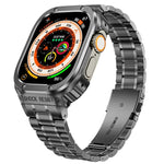 금속 일체형 시계 보호 케이스, Apple Watch 시리즈 SE 2025&6&SE&5&4 44mm용, Apple Watch Ultra 3 / 2 / 1 49mm용, Apple Watch 시리즈 9 / 8 / 7 45mm용