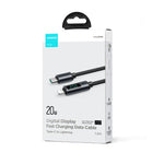 JOYROOM S-CL020A16 20W USB-C / Type-C to 8핀 디지털 디스플레이 고속 충전 데이터 케이블, Type-C to 8핀