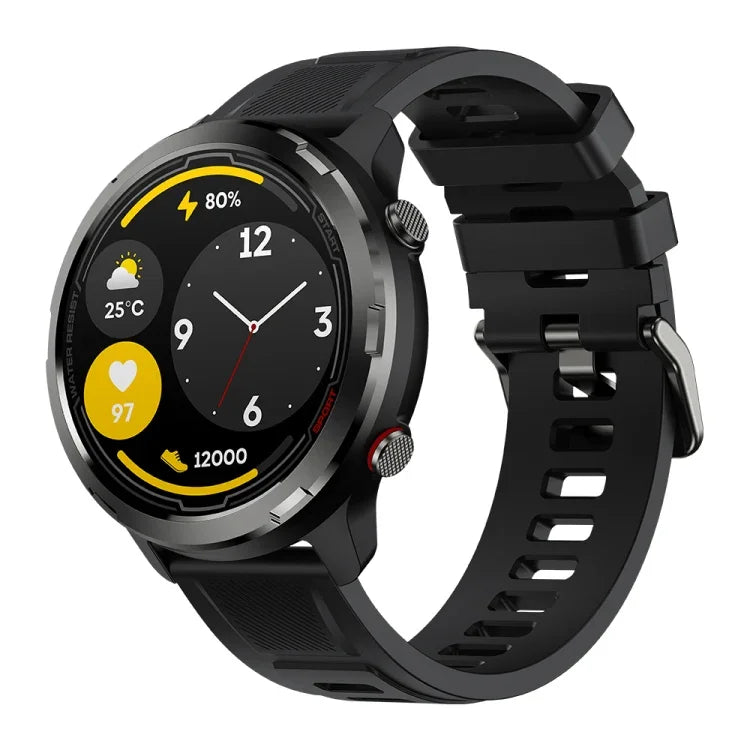 Zeblaze Stratos 2 Lite 1.32인치 IPS 화면 5 ATM 방수 GPS 스마트워치, 심박수 모니터링 / 스포츠 모드 지원, Stratos 2 Lite