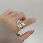 Platinum Plated Ladies Vintage Wear Combination Ring, J2100, J2225, J2160, J2212, J2243, J2246, J2310, J2996, J3021, J3023, J3024, J3063, J3064, J3012, J3032, J2708, J2284, J2046, J2083, J2085, J2089, J2144, J2112, J2639, J2792, J2901, J2203, J2173