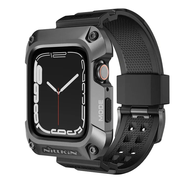 NILLKIN Ruidong 시리즈 합금 + TPU 일체형 시계 밴드, Apple Watch 시리즈 8&7 45mm용
