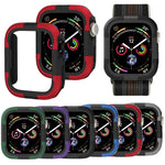Armor Frame Watch Case, For Apple Watch Series 9 / 8 / 7 41mm, For Apple Watch Series SE 2&6&SE&5&4 44mm, For Apple Watch Series 9 / 8 / 7 45mm, For Apple Watch Ultra 3 / 2 / 1 49mm, For Apple Watch Series SE 2&6&SE&5&4 40mm