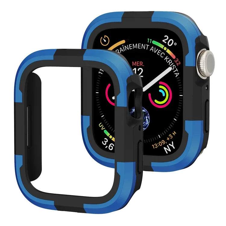 Armor Frame Watch Case, For Apple Watch Series 9 / 8 / 7 41mm, For Apple Watch Series SE 2&6&SE&5&4 44mm, For Apple Watch Series 9 / 8 / 7 45mm, For Apple Watch Ultra 3 / 2 / 1 49mm, For Apple Watch Series SE 2&6&SE&5&4 40mm