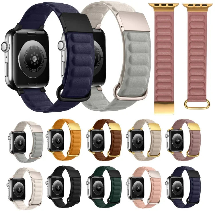 자석 리버스 버클 시계 밴드, Apple Watch 시리즈 8&7 41mm용, Apple Watch 시리즈 8&7 45mm용