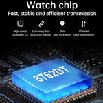 N22 2-in-1 1.96인치 HD 디스플레이 스포츠 블루투스 통화 이어폰 스마트워치