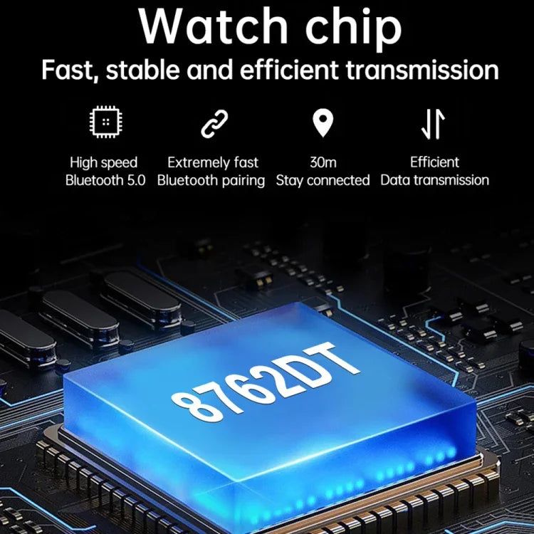 N22 2-in-1 1.96인치 HD 디스플레이 스포츠 블루투스 통화 이어폰 스마트워치