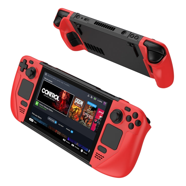 GKK Steam Deck용 컬러 대비 방낙 게임기 케이스, GKK 케이스(레드), GKK 케이스(블루), GKK 케이스(블랙)