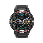 OVISEN GT100 1.39인치 TFT 화면 2-in-1 블루투스 헤드셋 스마트워치, 혈중 산소 모니터링/블루투스 음악 지원