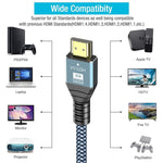 HDMI 2.0 버전 4K 60Hz HD 케이블, 1m, 2m, 3m, 5m