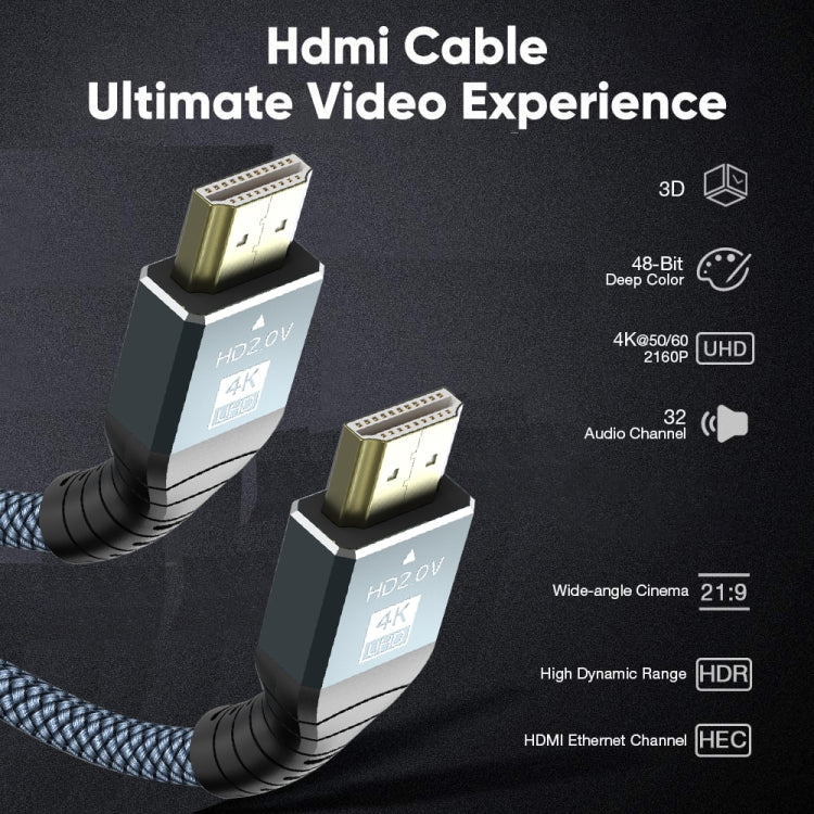 HDMI 2.0 버전 4K 60Hz HD 케이블, 1m, 2m, 3m, 5m