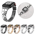 페탈 메탈 다이아몬드 시계줄, 애플 워치 3 38mm, 애플 워치 9 45mm, 애플 워치 3 42mm, 애플 워치 2 38mm, 애플 워치 2 42mm, 애플 워치 38mm, 애플 워치 42mm, 애플 워치 9 41mm용