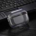Transparent TPU Soft Earphone Protective Case without Hook, For AirPods Pro without Hook