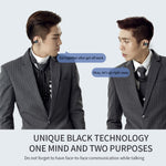 YX08 초경량 이어후크 스테레오 무선 V5.0 블루투스 이어폰, 양쪽 귀용, 더블