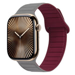 루프 자석 실리콘 시계줄, Apple Watch 시리즈 10 46mm용, Apple Watch 시리즈 10 42mm용, Apple Watch SE 2023 44mm용