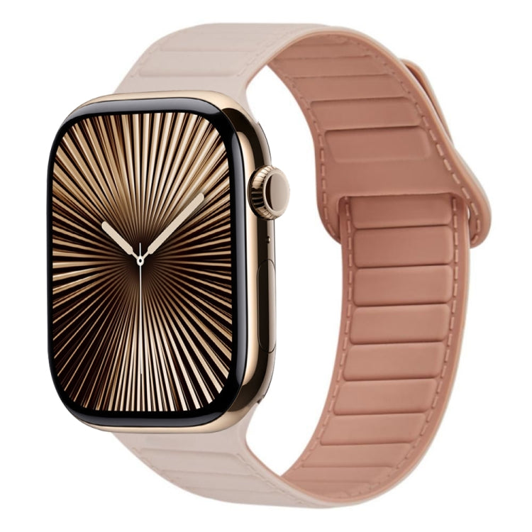 루프 자석 실리콘 시계줄, Apple Watch 시리즈 10 46mm용, Apple Watch 시리즈 10 42mm용, Apple Watch SE 2023 44mm용