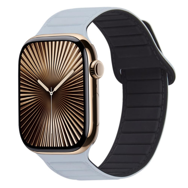 루프 자석 실리콘 시계줄, Apple Watch 시리즈 10 46mm용, Apple Watch 시리즈 10 42mm용, Apple Watch SE 2023 44mm용