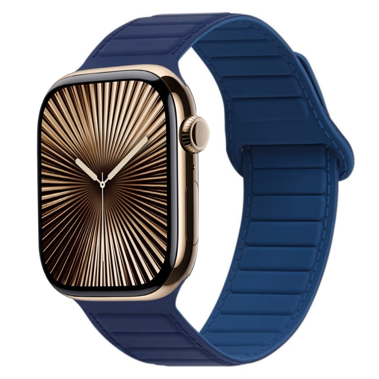 루프 자석 실리콘 시계줄, Apple Watch 시리즈 10 46mm용, Apple Watch 시리즈 10 42mm용, Apple Watch SE 2023 44mm용