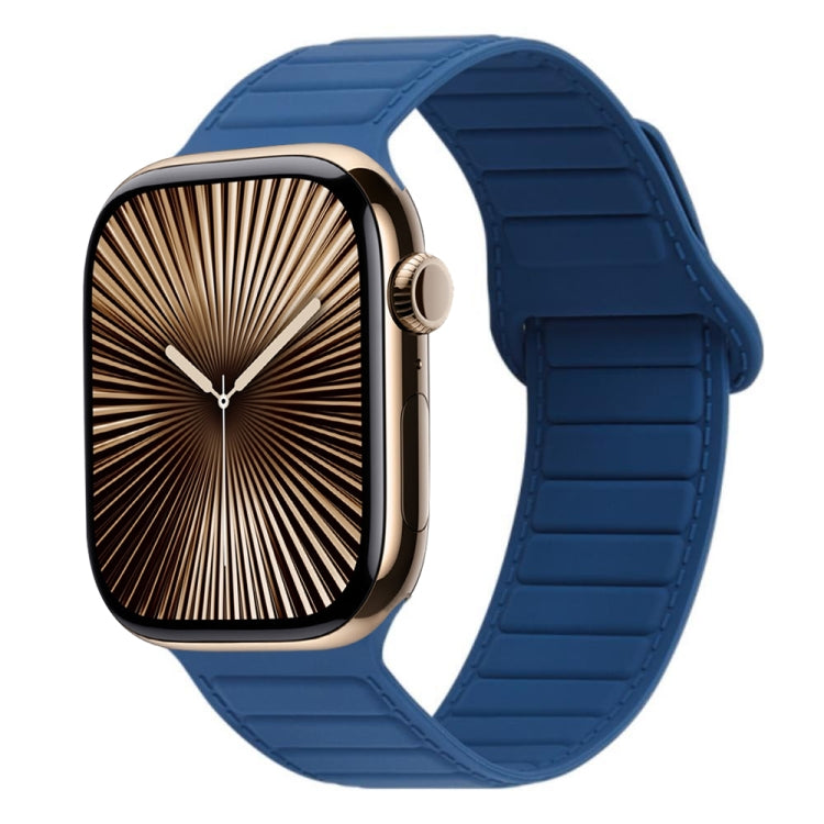 루프 자석 실리콘 시계줄, Apple Watch 시리즈 10 46mm용, Apple Watch 시리즈 10 42mm용, Apple Watch SE 2023 44mm용